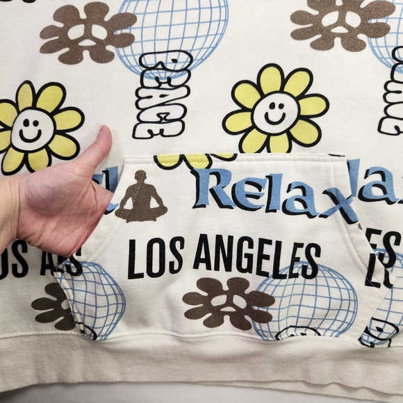 ⭐️ PacSun Vibrant Graphic Hoodie – Y2K Streetwear Essential Size Large - Picture 3 of 8